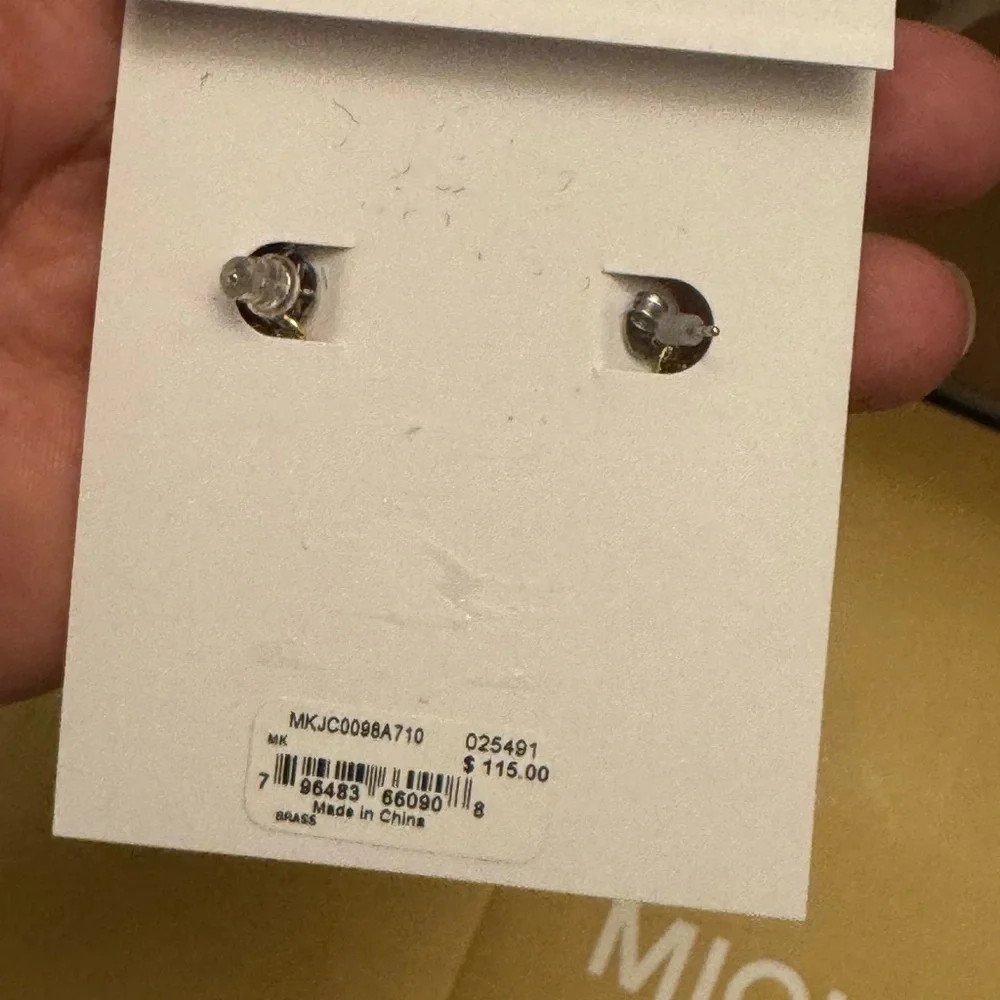 Michae kors chain earrings for women